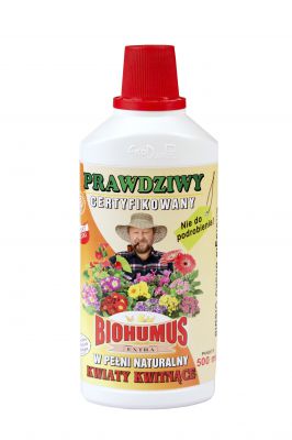 Nawóz BIO Biohumus Extra do kwiatów kwitnących 500 ml