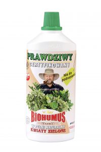 Nawóz BIO Biohumus Extra do kwiatów zielonych 1000 ml