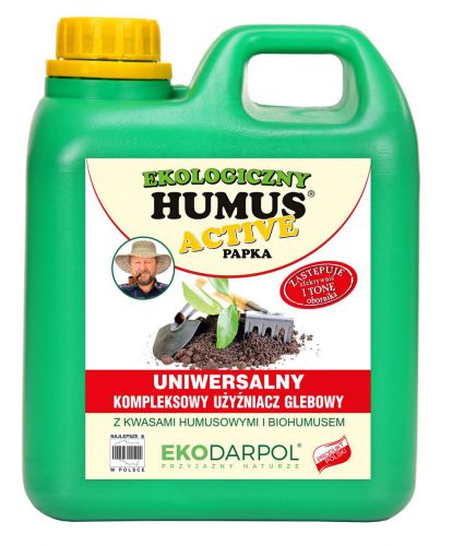 Nawóz Uniwersalny użyźniacz glebowy Ekologiczny Humus Active Papka 2000 ml