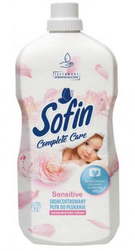 Sofin Complete Care & Freshness Skoncentrowany płyn do płukania Sensitive 1,8l